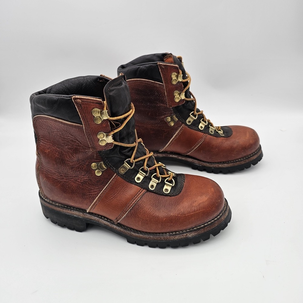 Vintage Dexter Rugged Outdoor Vibram Footwear Mountain Hiking Boots Size 7 M